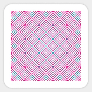 Square Pattern Sticker